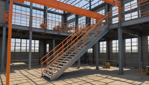 Top 5 raisons d'opter pour un escalier acier sur chantier